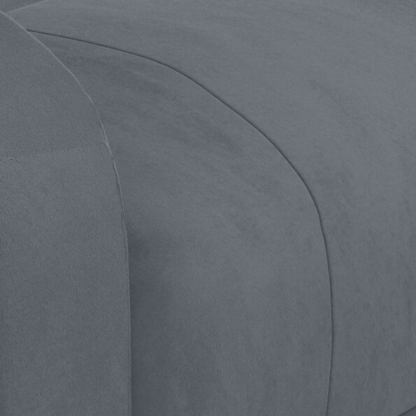 vidaXL Masážne kreslo, tmavosivé, zamat – Obrázok 8