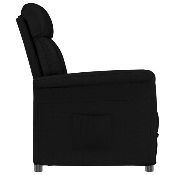 vidaXL Recliner Čierna – Obrázok 3