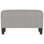 vidaXL Lavica bledosivá 70x35x41 cm látka – Obrázok 3