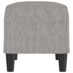 vidaXL Lavica bledosivá 70x35x41 cm látka – Obrázok 4