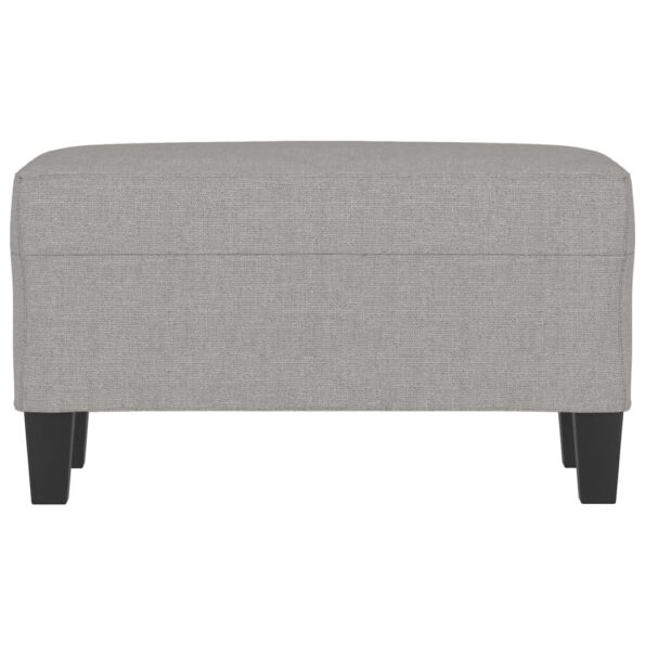vidaXL Lavica bledosivá 70x35x41 cm látka – Obrázok 3