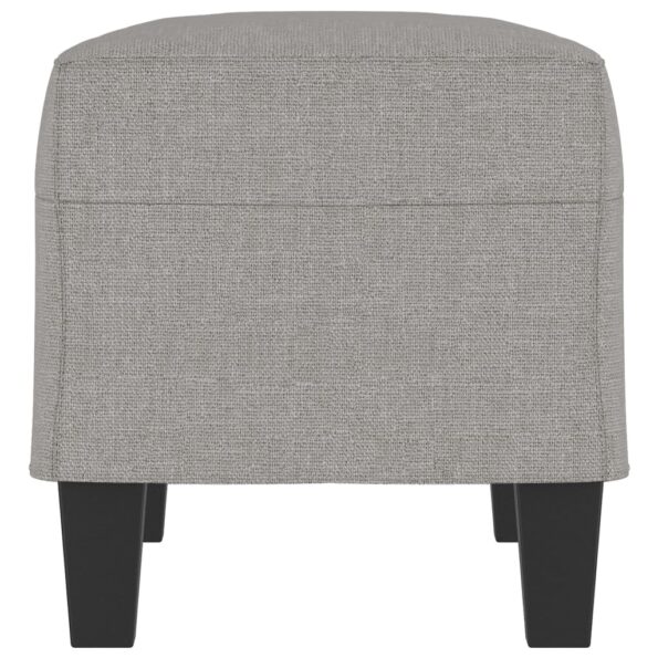 vidaXL Lavica bledosivá 70x35x41 cm látka – Obrázok 4