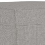 vidaXL Lavica bledosivá 70x35x41 cm látka – Obrázok 5