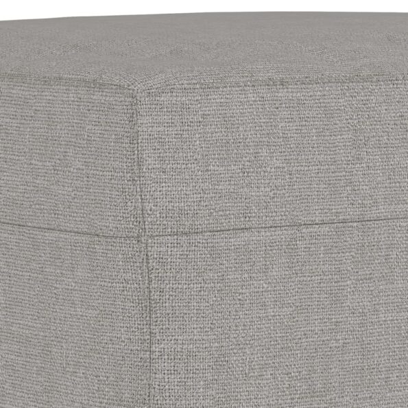 vidaXL Lavica bledosivá 70x35x41 cm látka – Obrázok 5