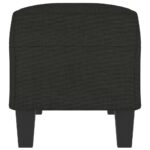 vidaXL Lavička čierna 100x35x41 cm látka – Obrázok 4