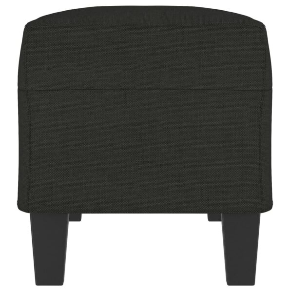 vidaXL Lavička čierna 100x35x41 cm látka – Obrázok 4