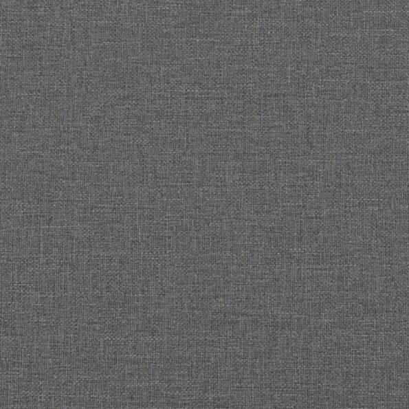 vidaXL Sklápacie kreslo s podnožkou tmavosivé látkové – Obrázok 8