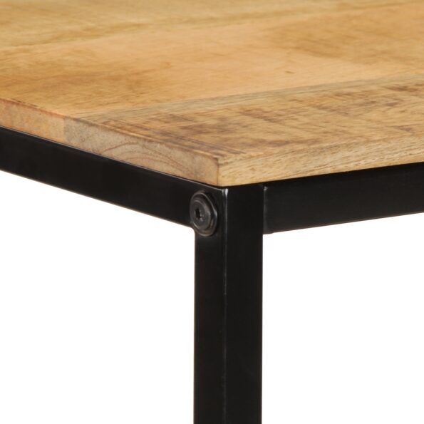 vidaXL Knižnica 70x35x110 cm Pevné drevo hrubé mango – Obrázok 6