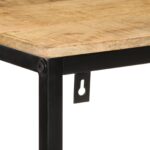 vidaXL Knižnica 70x35x110 cm Pevné drevo hrubé mango – Obrázok 8