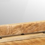 vidaXL Toaletný stolík so zrkadlom Masívne drevo Hrubé mango – Obrázok 12