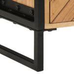 vidaXL Nočný stolík 40x30x50 cm z masívneho mangového dreva – Obrázok 9