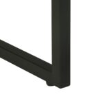 vidaXL Nočný stolík Hnedá 40 x 35 x 50 cm Masívna akáciová drevo a kov – Obrázok 11