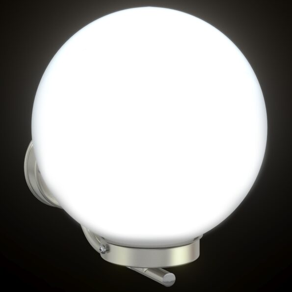 vidaXL Exteriérové nástenné svetlo strieborná nehrdzavejúca oceľ IP44 – Obrázok 9