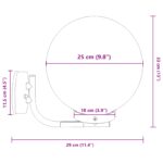 vidaXL Exteriérové nástenné svetlá 2 kusy Strieborná nerezová oceľ IP44 – Obrázok 11