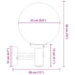 vidaXL exteriérové nástenné svetlo so senzorom čierne plastové IP44 – Obrázok 10
