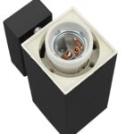 vidaXL vonkajšie nástenné svetlá 2 ks Čierna nerezová oceľ IP44 – Obrázok 8