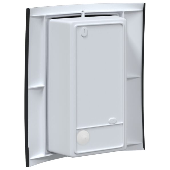 vidaXL vonkajšie nástenné lampy so senzorom 2 ks Čierna nehrdzavejúca oceľ IP44 – Obrázok 6