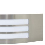 vidaXL Nástenné vonkajšie svetlo strieborné z nehrdzavejúcej ocele IP44 – Obrázok 6