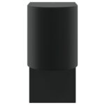 vidaXL vonkajšie nástenné svetlá Čierna nerezová oceľ IP44 – Obrázok 3