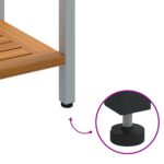 vidaXL Vonkajší stôl s úložiskom Prírodná a šedá 80 x 35 x 75 cm – Obrázok 10