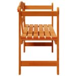 vidaXL Vonkajšia lavička Akácia 119x76x44 cm Pevné drevo borovica – Obrázok 6