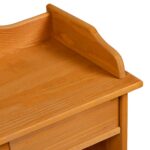 vidaXL Stojan na víno 90x60x30 cm Masívne borovicové drevo – Obrázok 9