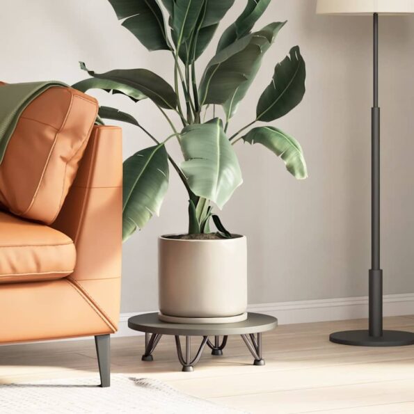 vidaXL Nohy do vlasov pre konferenčný stolík 4 ks, prírodná oceľ, 10 cm, masívna oceľ – Obrázok 3