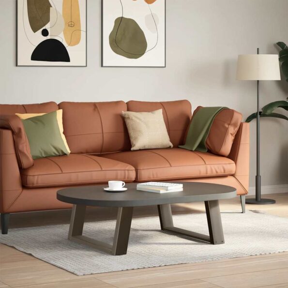 4012751_3.jpg vidaXL Nohy konferenčného stolíka v tvare U, 2 ks, prírodná oceľ, 60 x (30-31) cm, oceľ – Obrázok 3