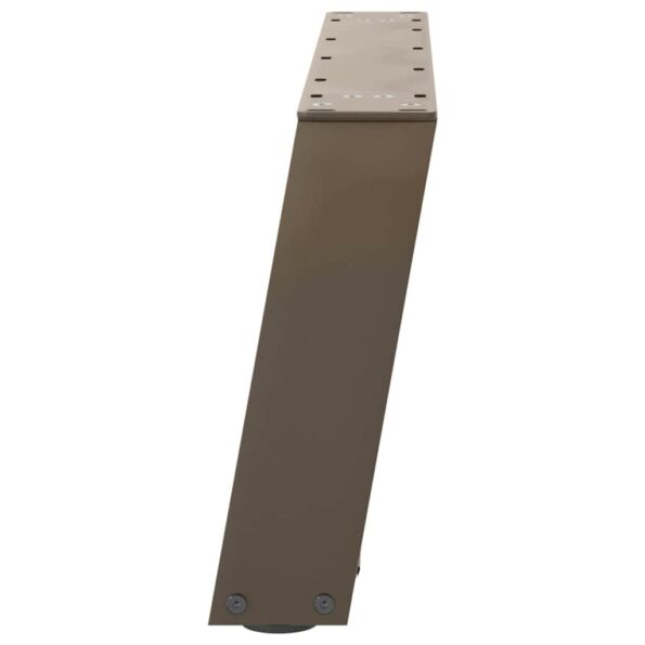 4012751_6.jpg vidaXL Nohy konferenčného stolíka v tvare U, 2 ks, prírodná oceľ, 60 x (30-31) cm, oceľ – Obrázok 6