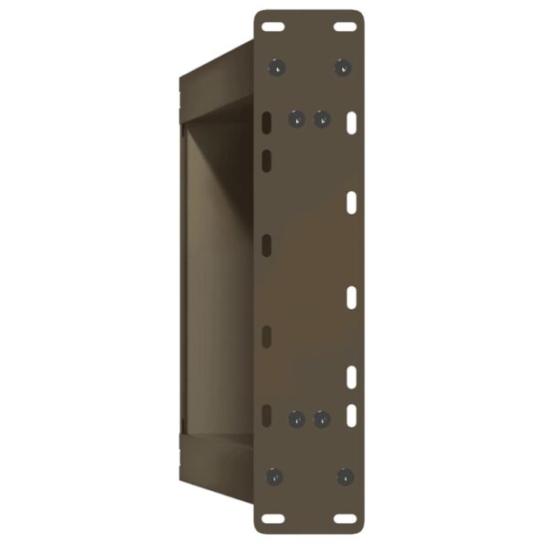 vidaXL Nohy konferenčného stolíka v tvare U, 2 ks, prírodná oceľ, 38 x (42-43) cm, oceľ – Obrázok 7