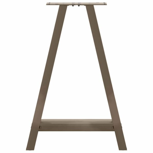4012847_5.jpg vidaXL Nohy k jedálenskému stolu v tvare A, 2 ks, 50 x (72-73) cm, oceľ – Obrázok 5