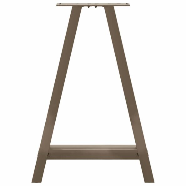 4012851_5.jpg vidaXL Nohy k jedálenskému stolu v tvare A, 2 ks, 60 x (72-73) cm, oceľ – Obrázok 5