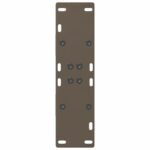 vidaXL Nohy k jedálenskému stolu v tvare A, 2 ks, 60 x (72-73) cm, oceľ – Obrázok 7