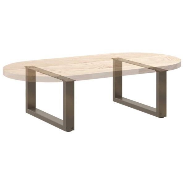 4013143_8.jpg vidaXL Nohy konferenčného stolíka v tvare U, 2 ks, prírodná oceľ, 60 x (30-31) cm, oceľ – Obrázok 8