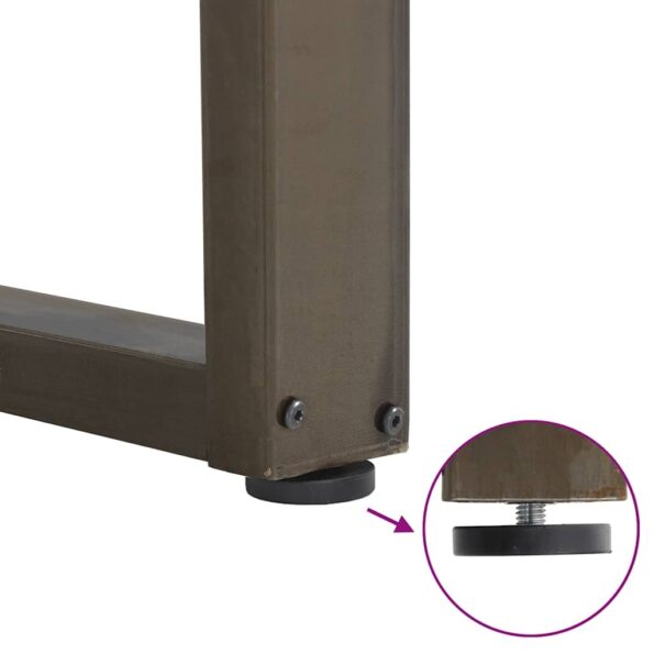 4013143_9.jpg vidaXL Nohy konferenčného stolíka v tvare U, 2 ks, prírodná oceľ, 60 x (30-31) cm, oceľ – Obrázok 9