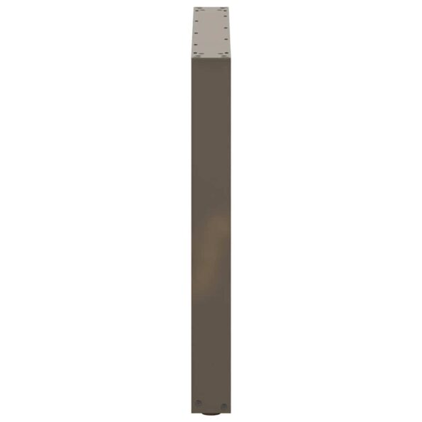 4013191_5.jpg vidaXL Nohy k jedálenskému stolu v tvare U, 2 ks, prírodná oceľ, 80 x (72-73) cm, oceľ – Obrázok 5