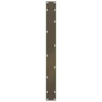 vidaXL Nohy k jedálenskému stolu v tvare U, 2 ks, prírodná oceľ, 80 x (72-73) cm, oceľ – Obrázok 6