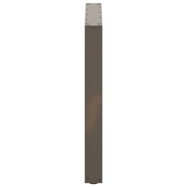 4013195_6.jpg vidaXL Nohy k jedálenskému stolu v tvare U, 2 ks, prírodná oceľ, 90 x (72-73) cm, oceľ – Obrázok 6