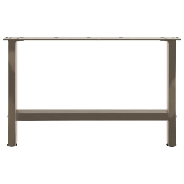 4013291_5.jpg vidaXL Nohy konferenčného stolíka, prírodná oceľ, 2 ks, 70 x (42-43) cm, oceľ – Obrázok 5