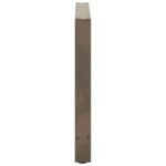 vidaXL Nohy k jedálenskému stolu, prírodná oceľ, 2 ks, 90 x (72-73) cm, oceľ – Obrázok 6