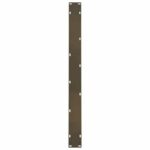 vidaXL Nohy k jedálenskému stolu, prírodná oceľ, 2 ks, 100 x (72-73) cm, oceľ – Obrázok 7