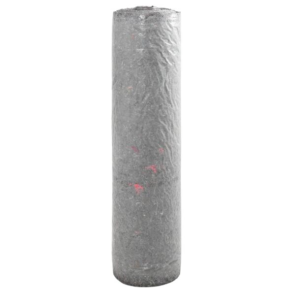 vidaXL Fleece na rybníky Sivá 1 x 25 m Polyester a bavlna – Obrázok 2