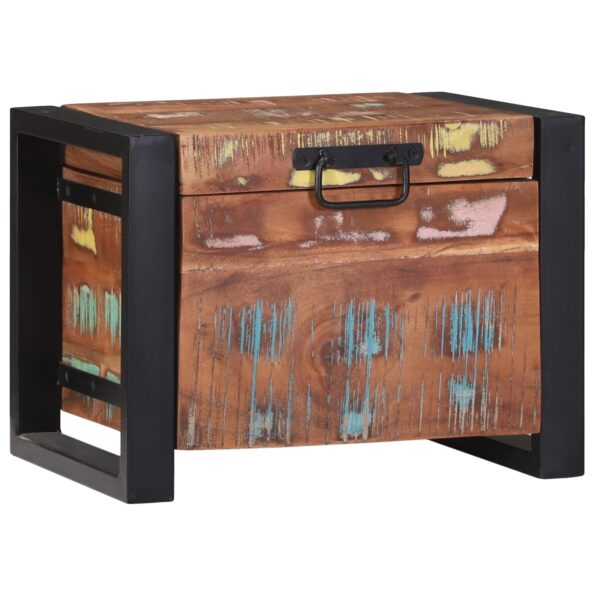 4015970_1.jpg vidaXL Úložné truhly 40x30x30cm z masívneho recyklovaného dreva a kovu – Obrázok 1