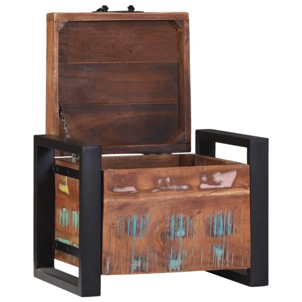 4015970_2.jpg vidaXL Úložné truhly 40x30x30cm z masívneho recyklovaného dreva a kovu – Obrázok 2