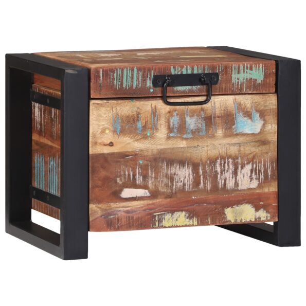 4015970_3.jpg vidaXL Úložné truhly 40x30x30cm z masívneho recyklovaného dreva a kovu – Obrázok 3