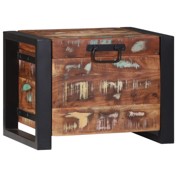 4015970_4.jpg vidaXL Úložné truhly 40x30x30cm z masívneho recyklovaného dreva a kovu – Obrázok 4