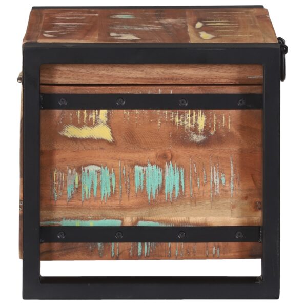 4015970_6.jpg vidaXL Úložné truhly 40x30x30cm z masívneho recyklovaného dreva a kovu – Obrázok 6