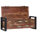 vidaXL Úložné truhlice Viacfarebný 80 x 30 x 30 cm Recyklovaný masív – Obrázok 2