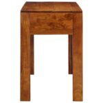 vidaXL Stôl 110x50x73 cm Pevné drevo Akácia – Obrázok 5