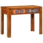 vidaXL Stoly Hnedá Masívne drevo sheesham Štandardný Obdĺžnikový